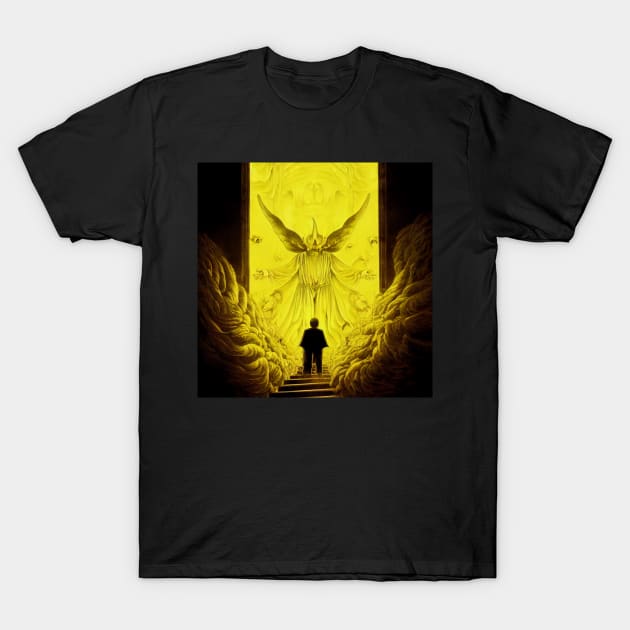 The Afterlife Beckons T-Shirt by Kazaiart